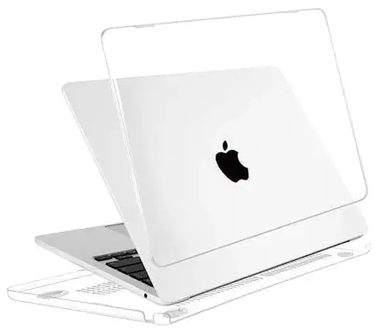 Чехол противоударный для MacBook Pro 13.3 дюйма 2020 2022 защита от ударов и царапин прозрачный - Фото 4 Чехол противоударный для MacBook Pro 13.3 дюйма 2020 2022 защита от ударов и царапин прозрачный - изображение 4