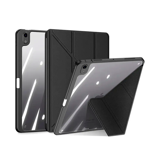 Чохол протиударний для iPad 10.9 11 силіконовий захист від падінь для студентів і професіоналів чорний - зображення 8