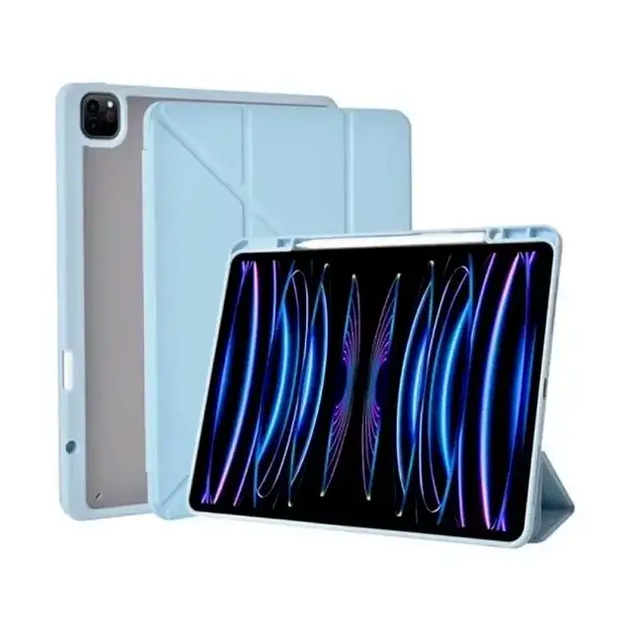 Чехол противоударный силиконовый для Apple iPad Air 10.9 2024 защита от падений для студентов синий - зображення 2