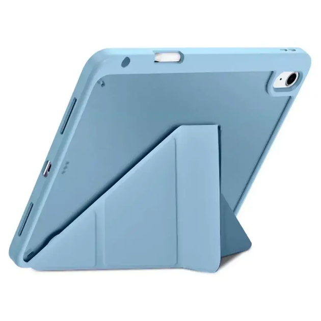 Чехол противоударный силиконовый для Apple iPad Air 10.9 2024 защита от падений для студентов синий - зображення 3