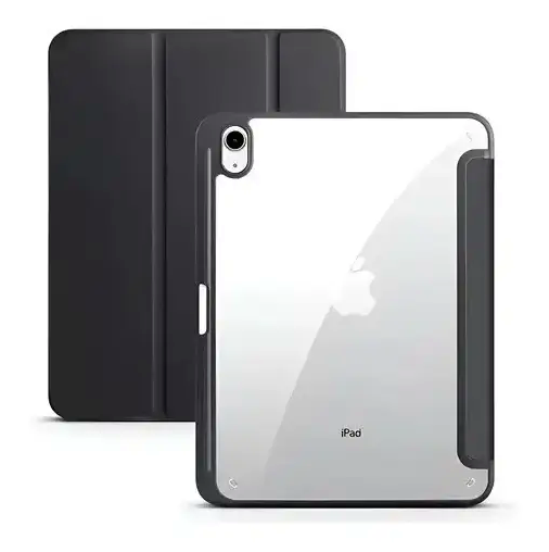 Чехол противоударный для Apple iPad Air 12.9 2024 силикон защита от ударов черный - изображение 5