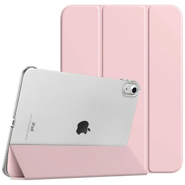 Чехол противоударный для iPad 10.2 силиконовый с карманом для ручки розовый - Фото 5 Чехол противоударный для iPad 10.2 силиконовый с карманом для ручки розовый - зображення 5