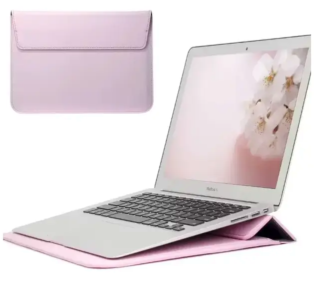 Чехол силиконовый для MacBook Air 13 защита от ударов и царапин для студентов розовый - Фото 3 Чехол силиконовый для MacBook Air 13 защита от ударов и царапин для студентов розовый - изображение 3