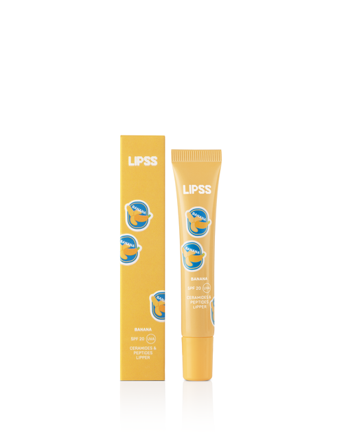 Блиск для губ Lipss Banana Lipper SPF 20, 10 мл - Фото 2 Блиск для губ Lipss Banana Lipper SPF 20, 10 мл - изображение 2