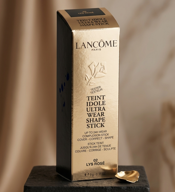 Тональний крем в стіку Lancome Teint Idole Ultra Wear Shape Stick Foundation 02 Lys Rosé - зображення 6