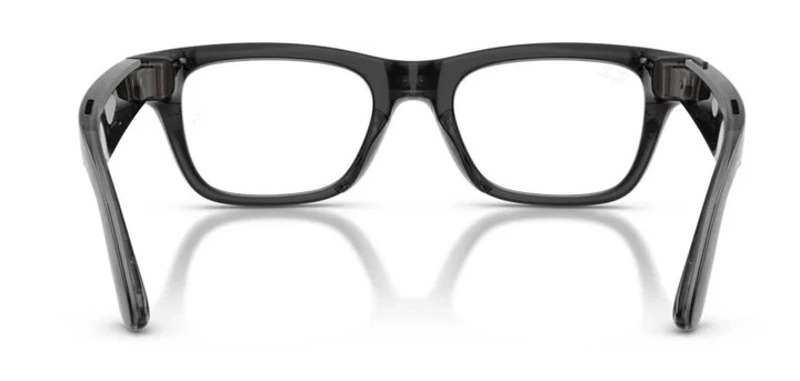 Смарт-очки Ray-Ban Meta Blayzer Optics Gen 2 Standard Transparent Black Frame / Demo Lens (RW7001 8526 50-19) - изображение 5