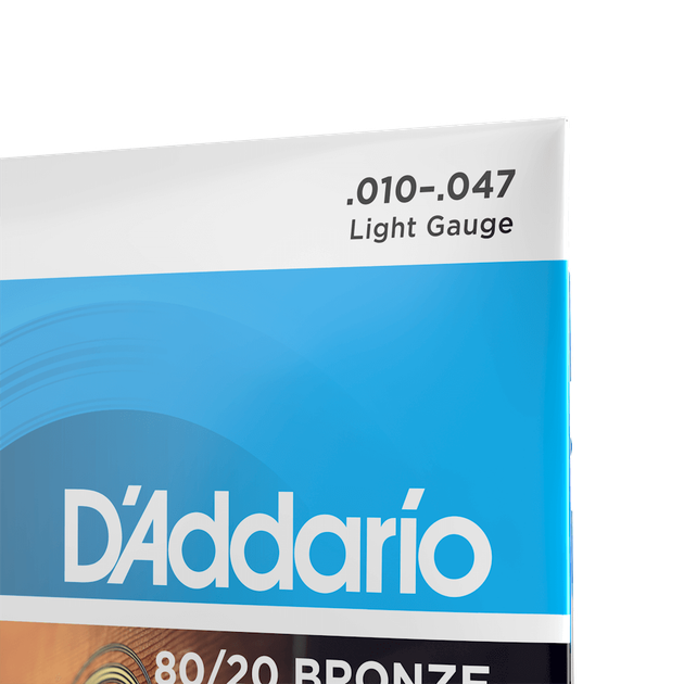 Струны для акустической гитары DʼADDARIO EJ36 80/20 Bronze Regular Light 12-String (10-47) - изображение 4