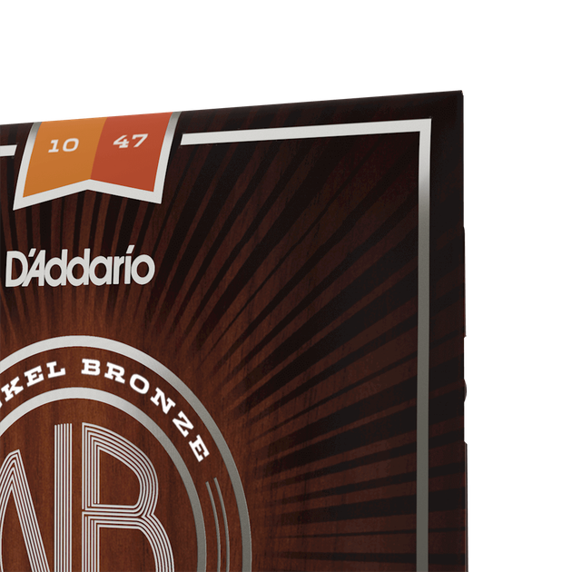 Струны для акустической гитары DʼADDARIO NB1047 Nickel Bronze Extra Light (10-47) - изображение 3
