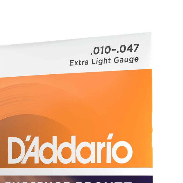 Струни для акустичної гітари DʼADDARIO EJ15 Phosphor Bronze Extra Light (10-47) - Фото 4 Струни для акустичної гітари DʼADDARIO EJ15 Phosphor Bronze Extra Light (10-47) - зображення 4