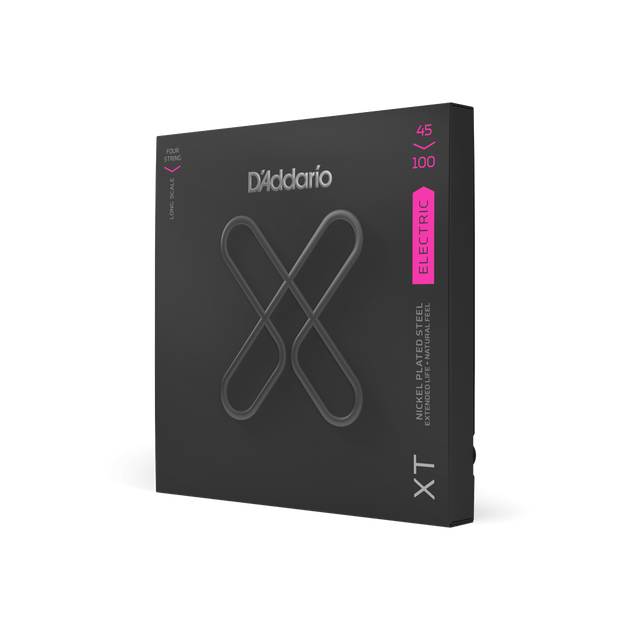 Струны для бас-гитары DʼADDARIO XTB45100 XT Bass Nickel Plated Steel Regular Light (45-100) - Фото 2 Струны для бас-гитары DʼADDARIO XTB45100 XT Bass Nickel Plated Steel Regular Light (45-100) - изображение 2