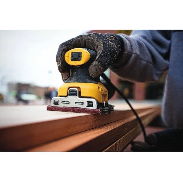 Шлифмашина вибрационная DeWalt сетевая 250 Вт 90 x 187 мм FS250 - изображение 2