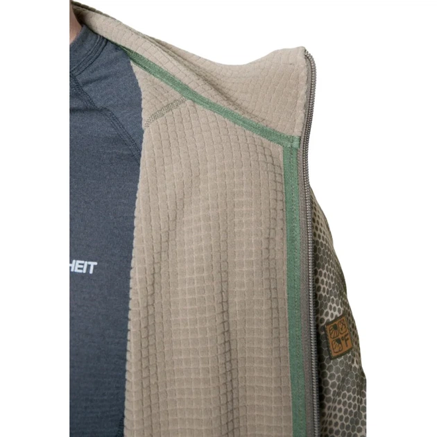 Кофта Fahrenheit Power Grid Full Zip Camo M/R Khaki - изображение 5