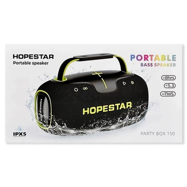 Портативная Bluetooth колонка Hopestar PartyBox 150 60W Black - изображение 5