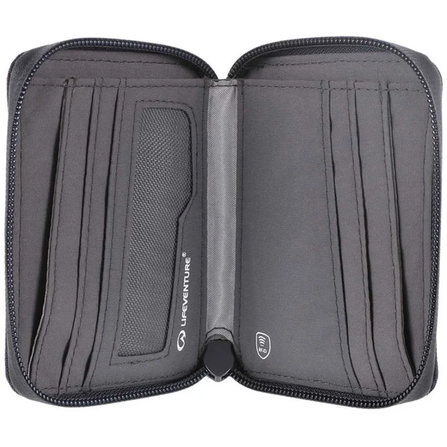 Гаманець Lifeventure Recycled RFID Bi-Fold Wallet Grey - зображення 3