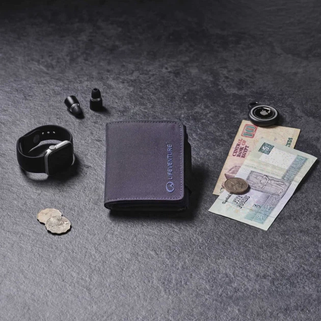 Кошелек Lifeventure Recycled RFID Wallet Navy - изображение 5