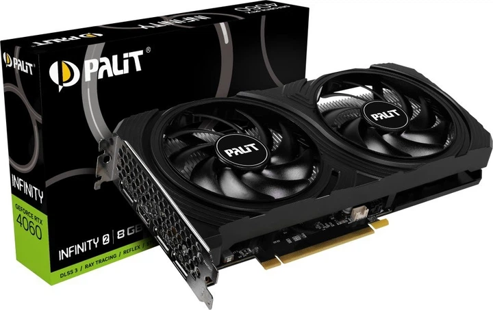 Відеокарта GeForce RTX 4060 8Gb GDDR6 Palit Infinity 2 (NE64060019P1-1070L) - зображення 5