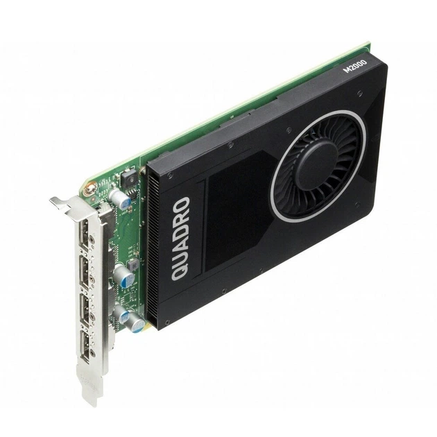 Видеокарта NVIDIA Quadro M2000 4 ГБ GDDR5 128-bit PCI Express 3.0 4x DisplayPort Б/У для 3D-моделирования, проектирования, архитектуры, инженерии, визуализации и обработки графики - изображение 2