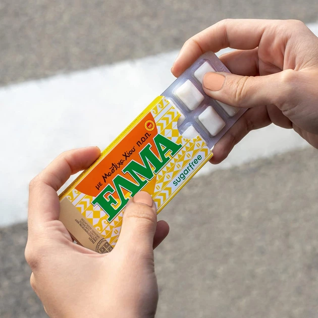 Добавка премиум-класса гигиена полости рта из смолы мастикового дерева Supersmart Mastic Gum Chewing Gum ELMA 50 таблеток - изображение 5