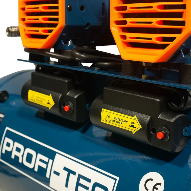 Компресор безмасляний PROFI-TEC OFC-50.4 (50 л, 3.0 кВт, 475 л/хв) - изображение 5