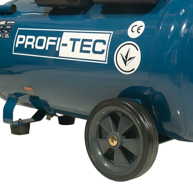 Компресор безмасляний PROFI-TEC OFC-50.4 (50 л, 3.0 кВт, 475 л/хв) - изображение 10