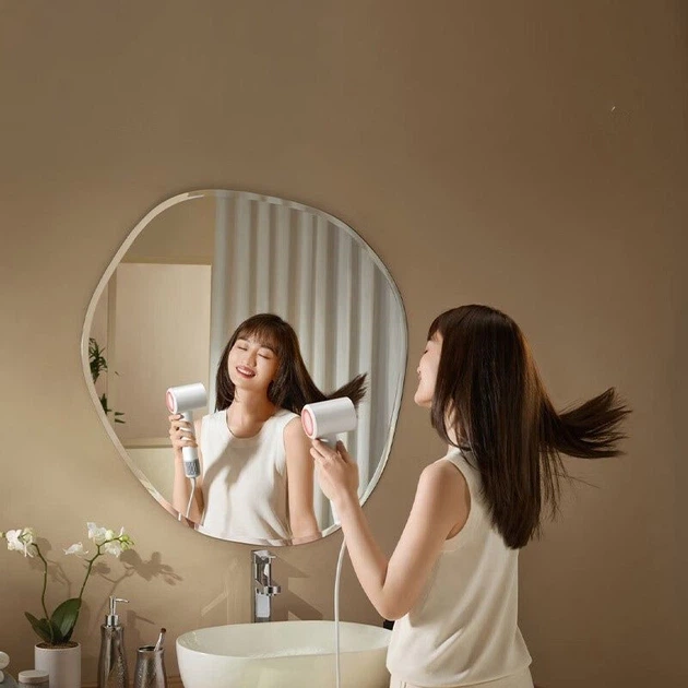 Потужний фен Mijia H501 з піддувом для сушіння волосся ionic hair dryer Фен з іонізацією компактний Фен з регулюванням температури сучасний - зображення 11