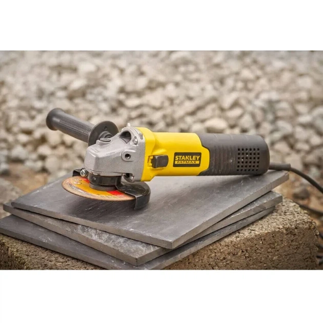 Шлифмашина угловая Stanley FatMax 1100 Вт 125 мм с регулировкой оборотов FMEG225VS-QS - изображение 6