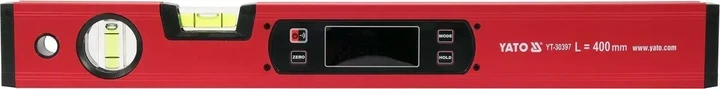 Рівень електронний YATO магнітний 400 мм з LED-дисплеєм YT-30397 - Фото 4 Рівень електронний YATO магнітний 400 мм з LED-дисплеєм YT-30397 - зображення 4
