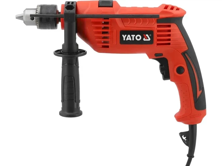Дрель ударная YATO 650 Вт патрон под ключ 13 мм YT-82038 - Фото 2 Дрель ударная YATO 650 Вт патрон под ключ 13 мм YT-82038 - изображение 2