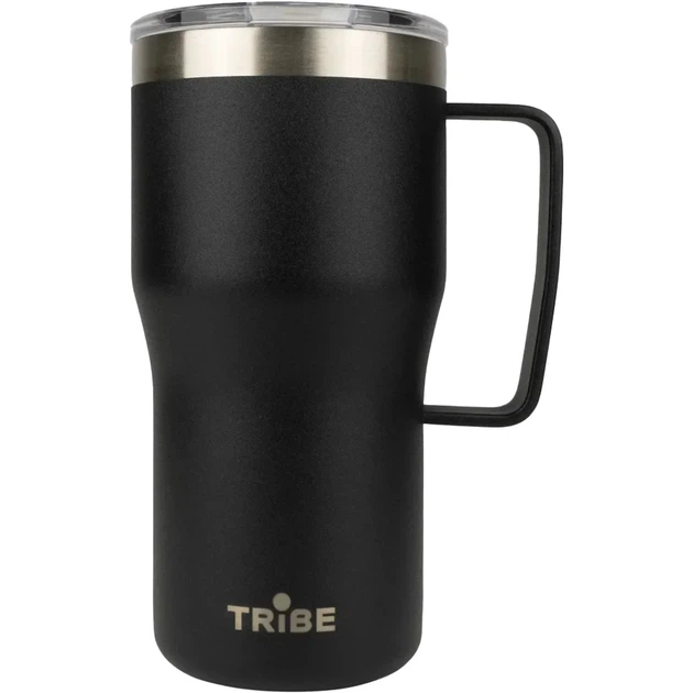 Термокружка Tribe Travel Mug 600 мл Black - Фото 1 Термокружка Tribe Travel Mug 600 мл Black - изображение 1