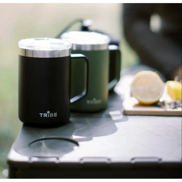 Термокружка Tribe Classic 500 мл Black - изображение 5