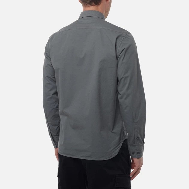 Сорочка C.P. Company Organic Gabardine Lens Garment Dyed (L) 18CMSH140A-110143G 935 - Фото 2 Сорочка C.P. Company Organic Gabardine Lens Garment Dyed (L) 18CMSH140A-110143G 935 - зображення 2