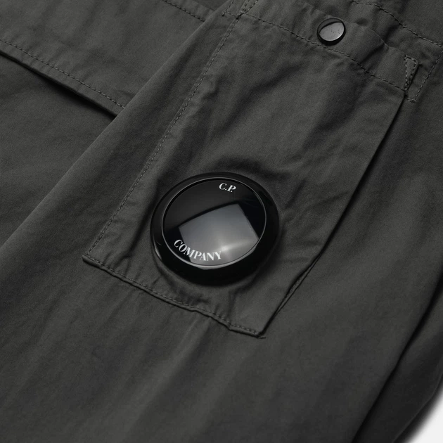 Сорочка C.P. Company Organic Gabardine Lens Garment Dyed (L) 18CMSH140A-110143G 935 - Фото 4 Сорочка C.P. Company Organic Gabardine Lens Garment Dyed (L) 18CMSH140A-110143G 935 - зображення 4