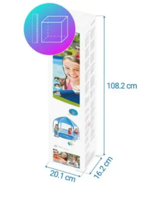 Басейн Intex 183×38 см з навісом та душем для дітей - зображення 2