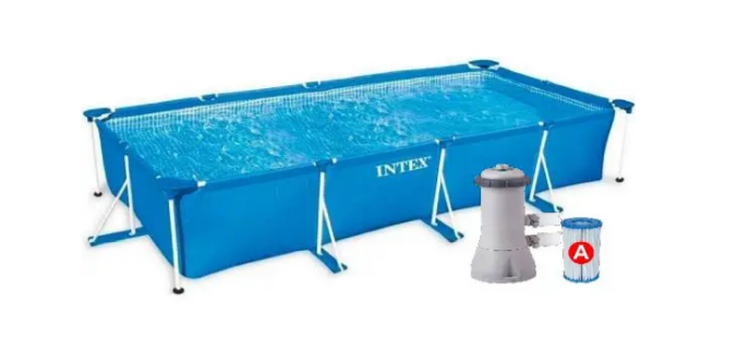 Бассейн каркасный с фильтром-насосом Intex, 7127 л, просторный комфортный отдых в собственном дворе - Фото 2 Бассейн каркасный с фильтром-насосом Intex, 7127 л, просторный комфортный отдых в собственном дворе - изображение 2