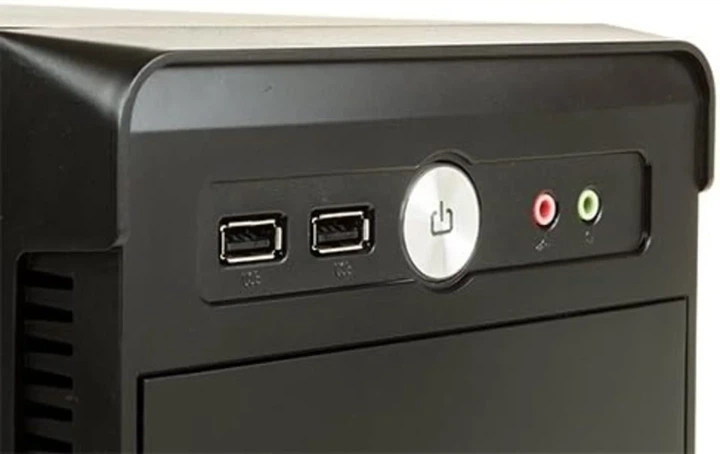 Корпус для ПК Itek RIVER / с блоком питания mATX 500W / Черный (102126662) - Уценка - изображение 3