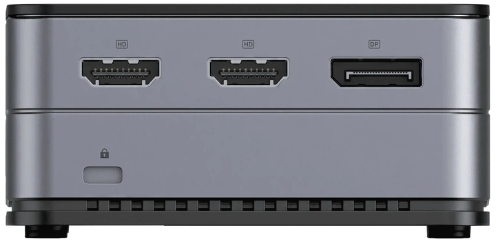 Мини ПК GMKtec Nucbox G2 Plus / Intel N150 / RAM 12GB / SSD 512GB / 2 x HDMI / 2 x LAN / Wi-Fi 6 / Bluetooth 5.2 / Windows 11 / Серый (102022294) - Уценка - изображение 3