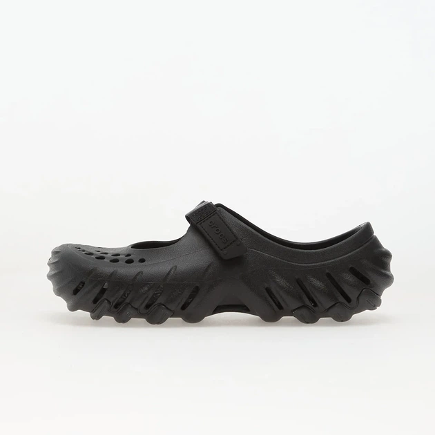 Жіночі крокси Crocs Echo Mary Jane Clog Чорні 211996 W9/39-40/25-25.5см - зображення 2