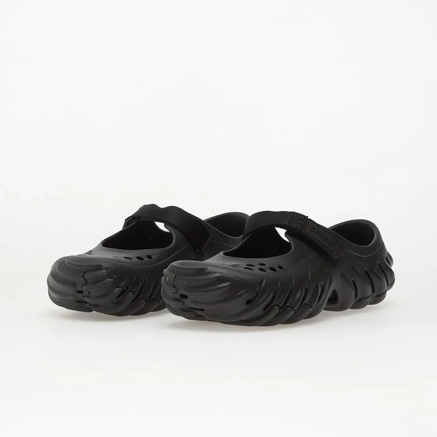Жіночі крокси Crocs Echo Mary Jane Clog Чорні 211996 W9/39-40/25-25.5см - зображення 3