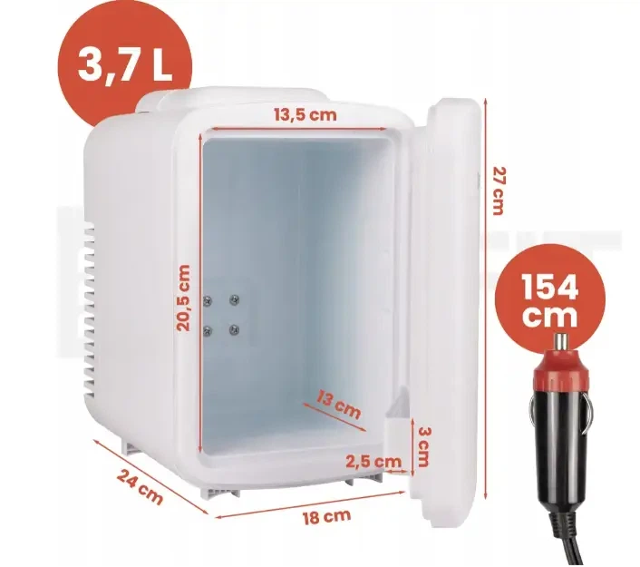 Автохолодильник MalTec EPFIT MiniCold-4L, портативный мини автохолодильник 12V/230V - изображение 7