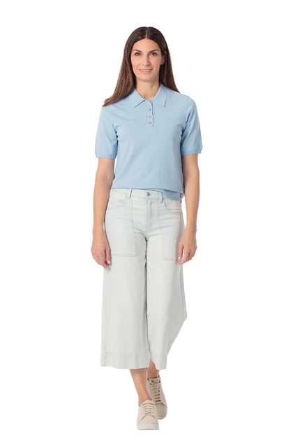 Поло GERRY WEBER 34 Голубий 60953/360 - Фото 2 Поло GERRY WEBER 34 Голубий 60953/360 - изображение 2