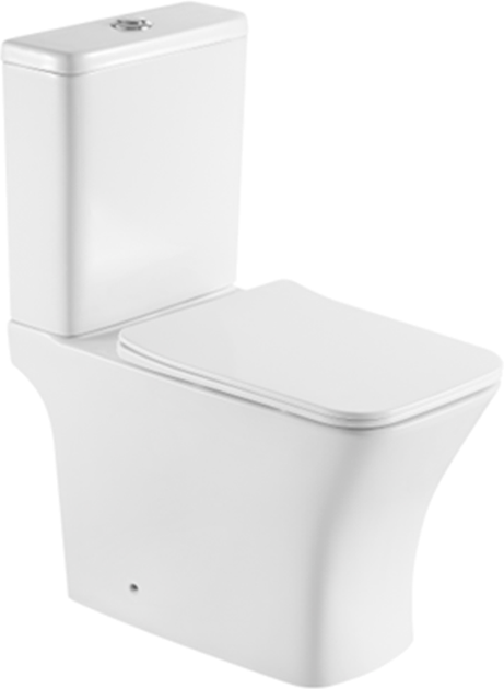 Унитаз-компакт Ravak Torrenta Flow Combi RimOff с сиденьем Soft Close дюропласт RKUJ100020 - Фото 1 Унитаз-компакт Ravak Torrenta Flow Combi RimOff с сиденьем Soft Close дюропласт RKUJ100020 - изображение 1