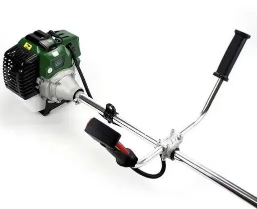 Бензокоса BOSCH GTR 52 професійна мотокоса 5.2 кВт/7 к.с. потужний бензиновий тример для косіння трави бензотример з двотактним двигуном та швидкістю до 9000 об/хв - Фото 5 Бензокоса BOSCH GTR 52 професійна мотокоса 5.2 кВт/7 к.с. потужний бензиновий тример для косіння трави бензотример з двотактним двигуном та швидкістю до 9000 об/хв - зображення 5