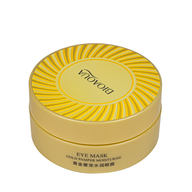 Патчі для шкіри навколо очей BioAqua Eye Mask Gold Pamper Moisturizing 60 шт. (BQY94834) - зображення 3