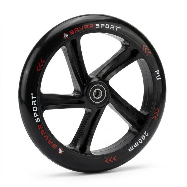 Колесо для самокату 200мм із підшипником ABEC-11 Bavar Sport 9812 - зображення 2