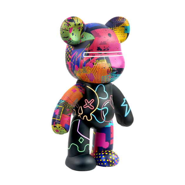 Коллекционная фигурка Kuma Paw серия «Уличный вайб» — Глитч ToyMonster Art.T02945-2 - Фото 5 Коллекционная фигурка Kuma Paw серия «Уличный вайб» — Глитч ToyMonster Art.T02945-2 - изображение 5