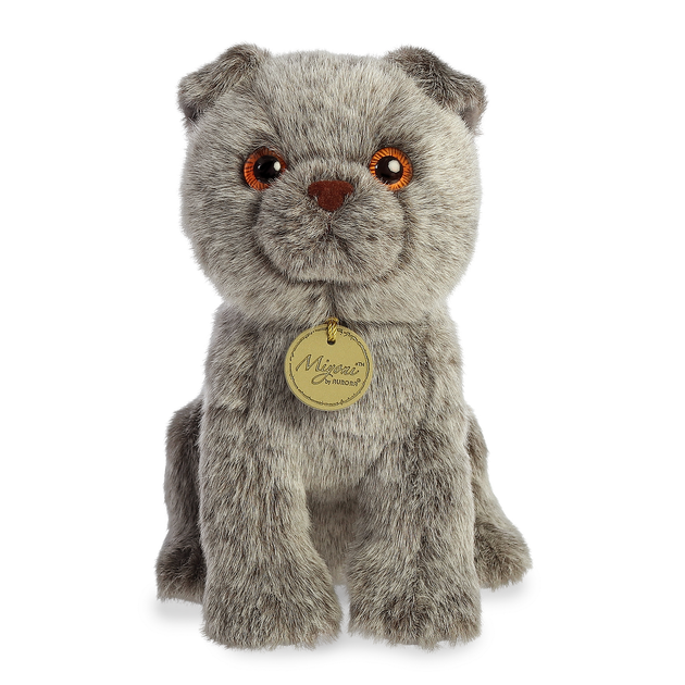 Игрушка мягкая Кошка шотландская вислоухая 20 см AURORA Art.210026A - зображення 3