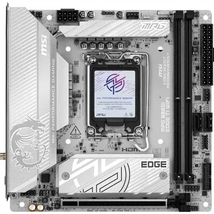 Материнська плата MSI MPG B860I EDGE TI WIFI (4711377350174) - зображення 2