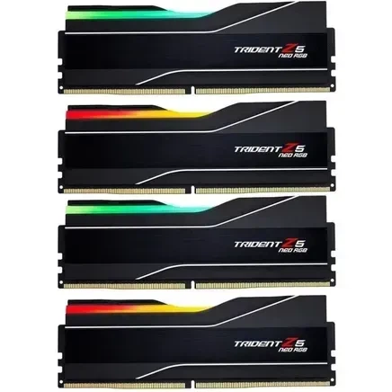 Оперативная память G.Skill 256 GB (4x64GB) DDR5 6000 MHz Trident Z5 Neo RGB (F5-6000J3644D64GX4-TZ5NR) - Фото 2 Оперативная память G.Skill 256 GB (4x64GB) DDR5 6000 MHz Trident Z5 Neo RGB (F5-6000J3644D64GX4-TZ5NR) - изображение 2