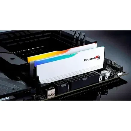Оперативна пам'ять G.Skill 32 GB (2x16GB) DDR5 6400 MHz Ripjaws M5 RGB White (F5-6400J3239G16GX2-RM5RW) - зображення 4