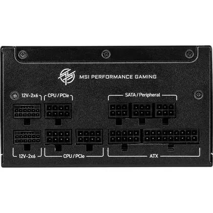 Блок питания MSI MPG A850GS PCIE5 (MPG A850GS PCIE5) - изображение 3